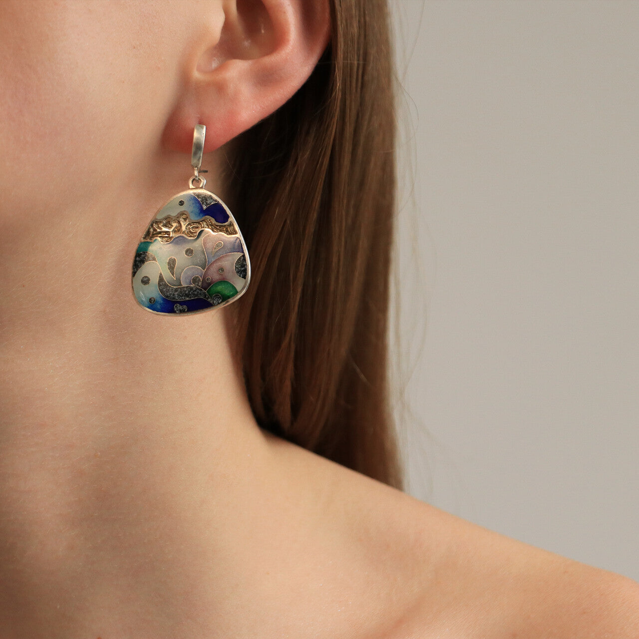 Indigo Infusion Earrings