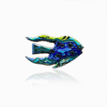 Oceanic Symphony Brooch