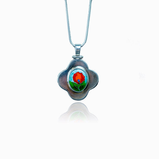 Horned Poppy Necklace