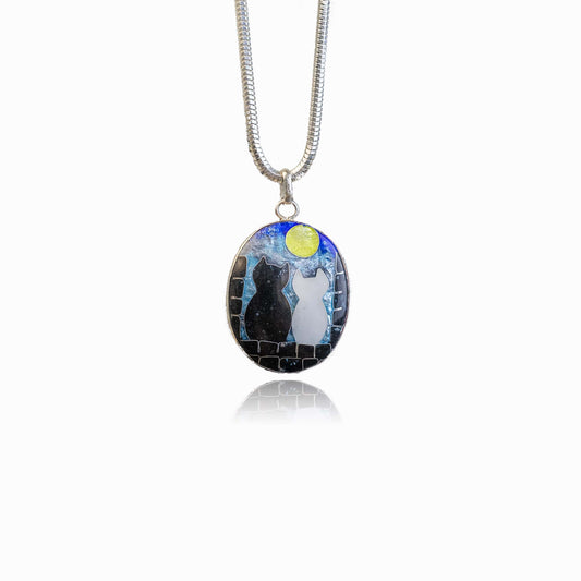 Midnight Feline Necklace