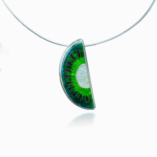 Kiwi Charm Necklace